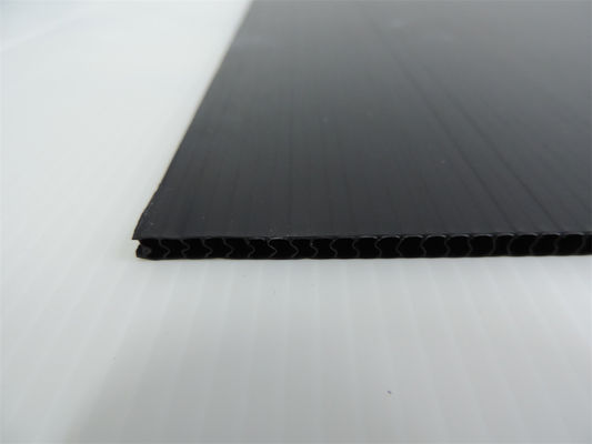 500g/m2黒の帯電防止黒い波形のプラスチック シート